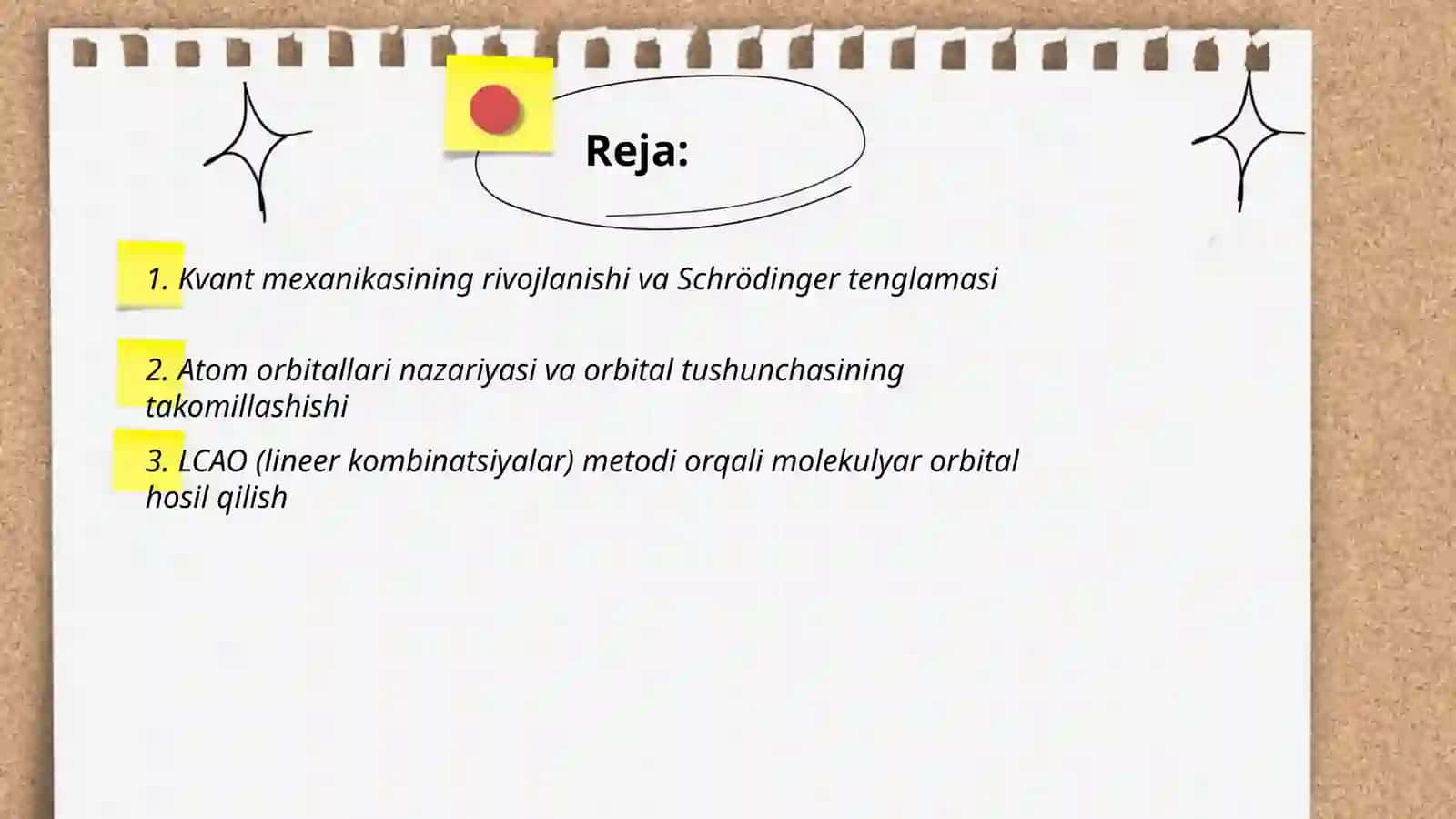 Molekulyar orbitallar nazariyasini rivojlantirgan omillar 2