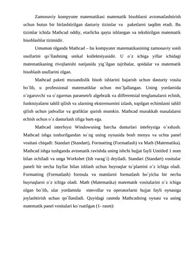 Mathcad 2