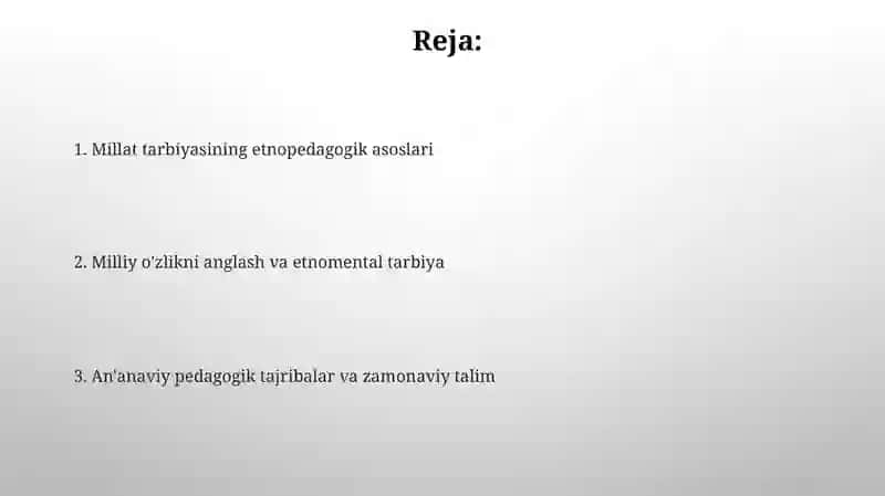 Milliy tarbiyaning etnopedagogik qirralari 2