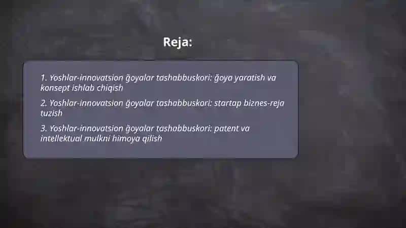 Yoshlar-innovatsion ğoyalar tashabbuskori 2