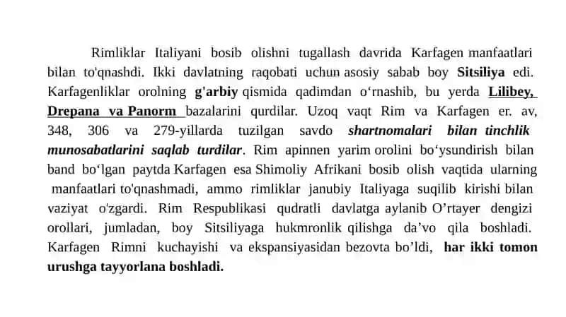 MIL. AVV. III-II ASRLARDA RIM RESPUBLIKASI 2