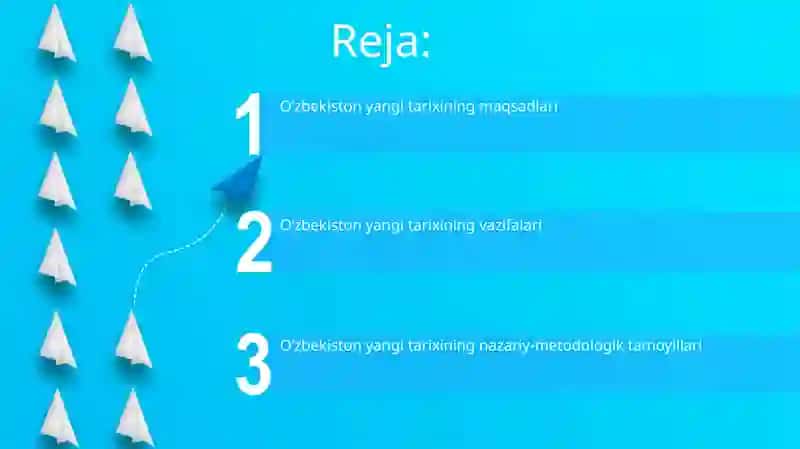 O'zbekistonning Eng So'nggi Tarixining Maqsadlari 2