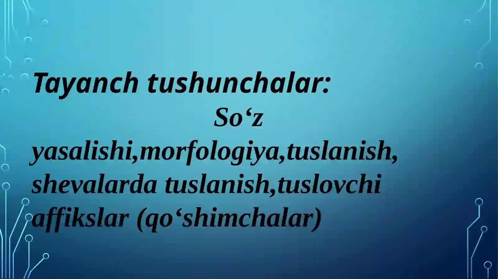 O‘zbek shevalarining grammatik xususiyatlari 2