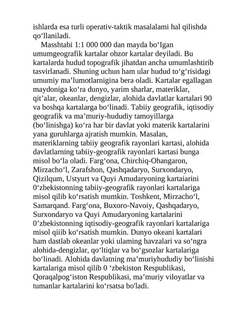 Geografik kartalar 2
