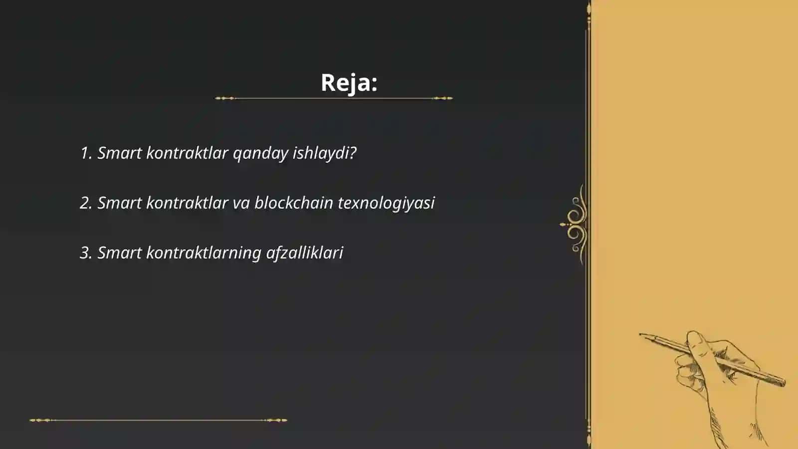Smart kontraktlar 2