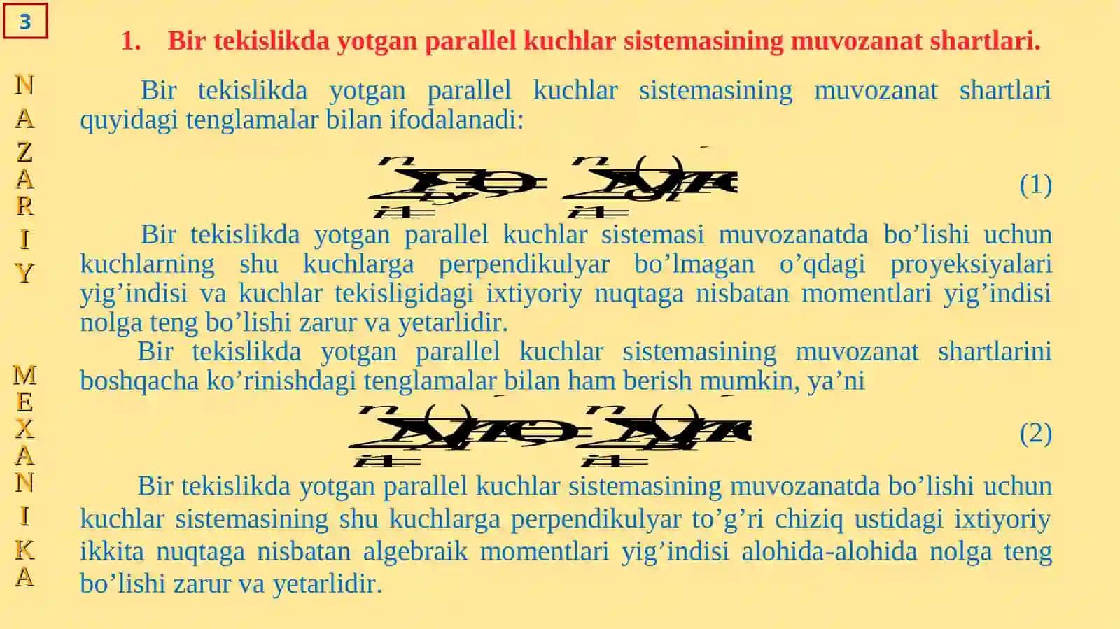 PARALLEL KUCHLAR 2