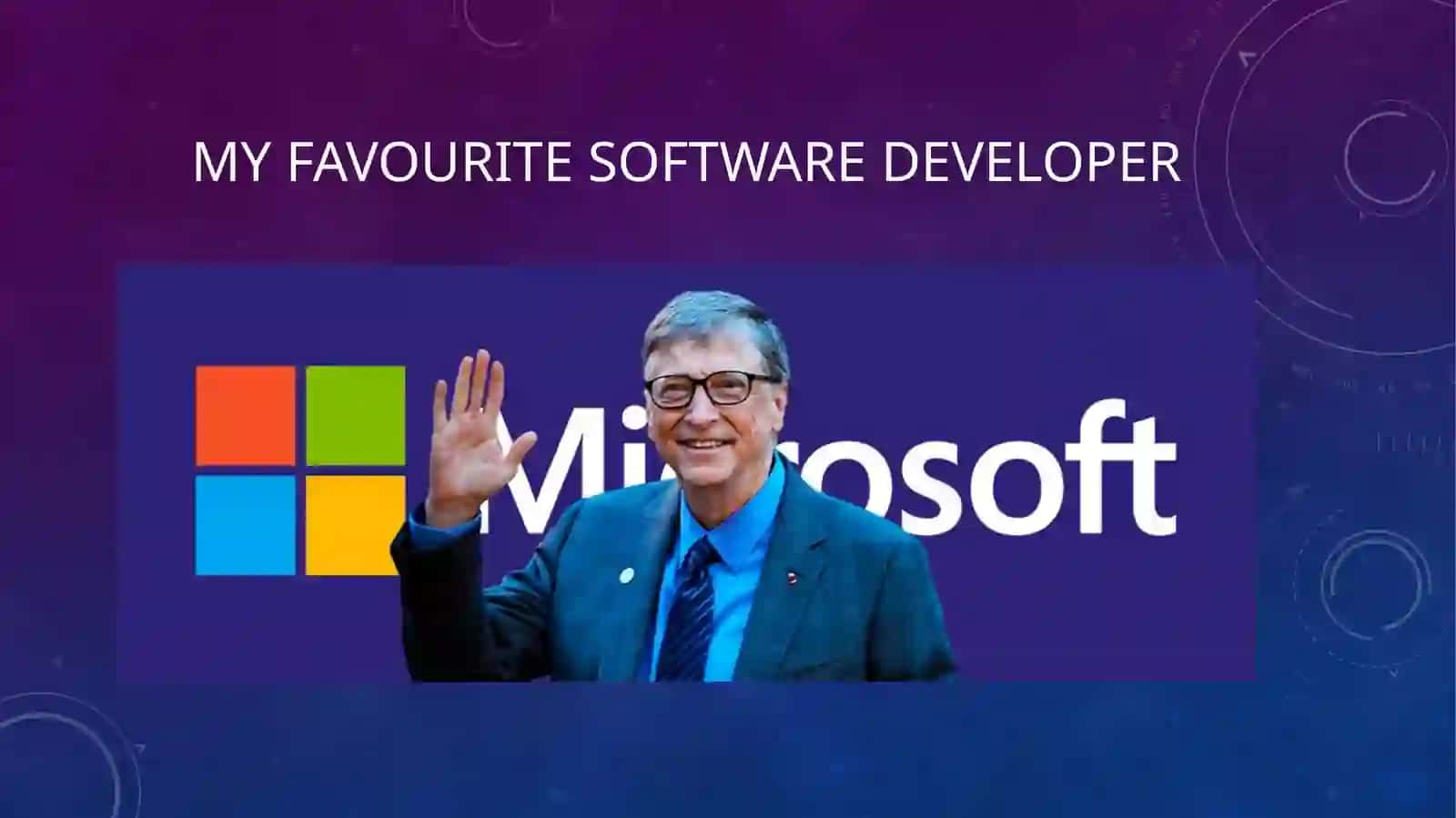 My favourite software developer 2