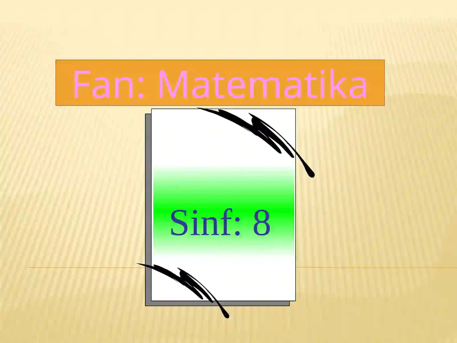 BIKVADRAT TENGLAMALAR 2