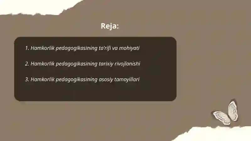 Hamkorlik pedagogikasining kontseptual gʻoyalari 2