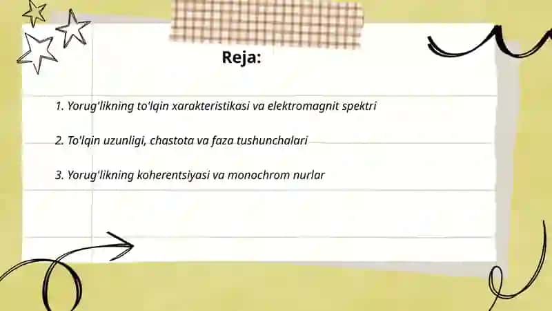 Yorug'likning to'lqin tabiati 2