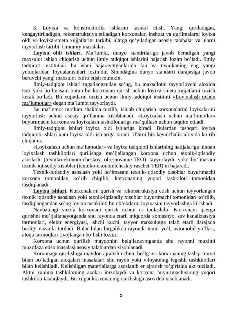 Qurilish va ta’mirlash turlari 2