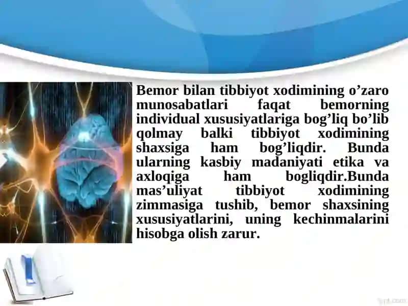 Tibbiyot xodimlari psixologiyasi 2