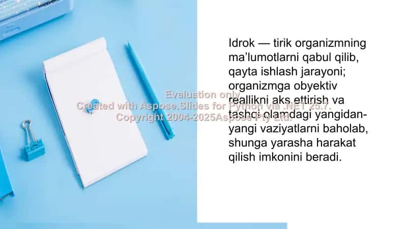 Idrok haqida 2