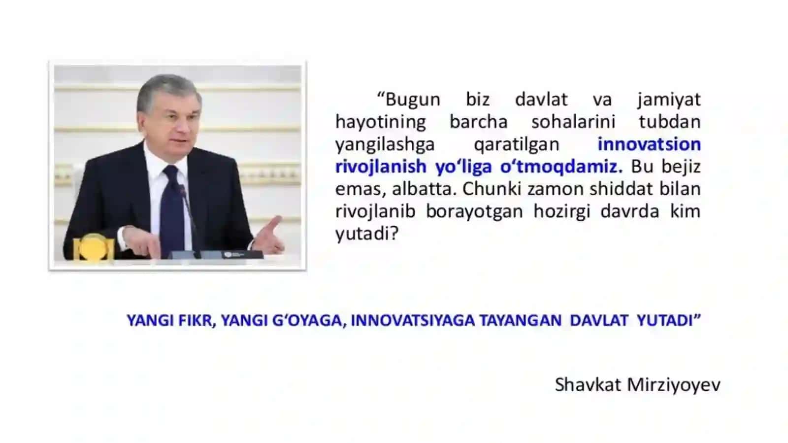 Tarbiya fanini o‘qitish innovatsiyalari 2