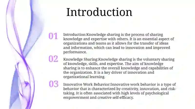 Knowledge Sharing 2