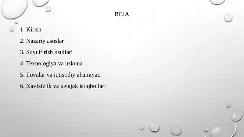Gazlarni suyultirish 2