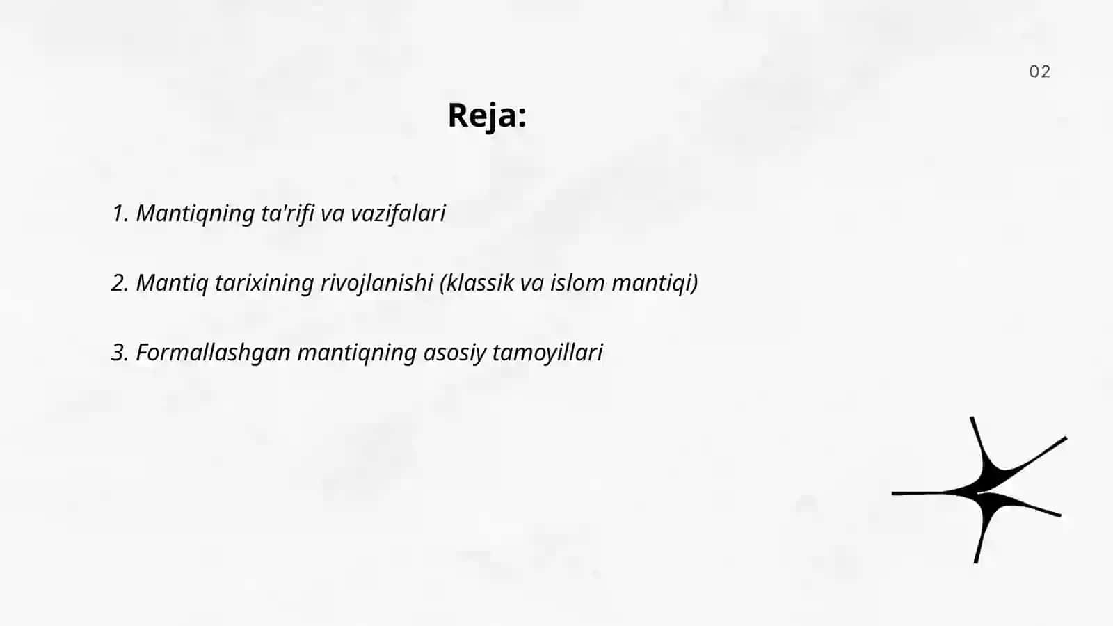 Mantiqning ta'rifivavazifalari 2