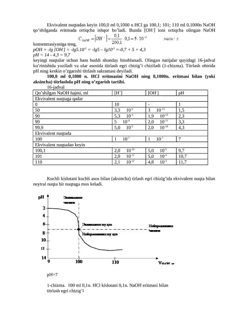 Redoksimetriyada indikatorlar nazariyasi 2