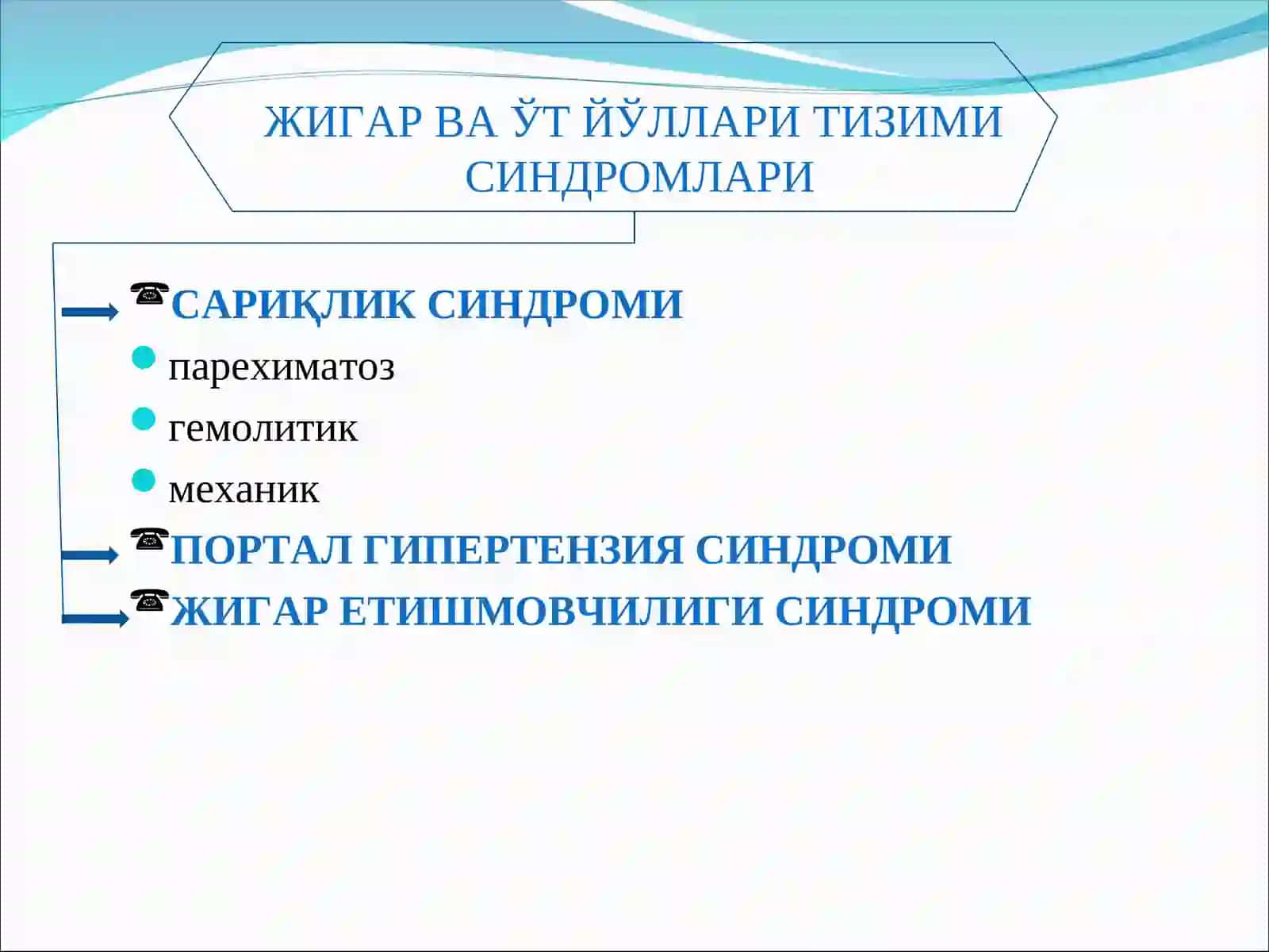 САРИҚЛИК СИНДРОМИ 2
