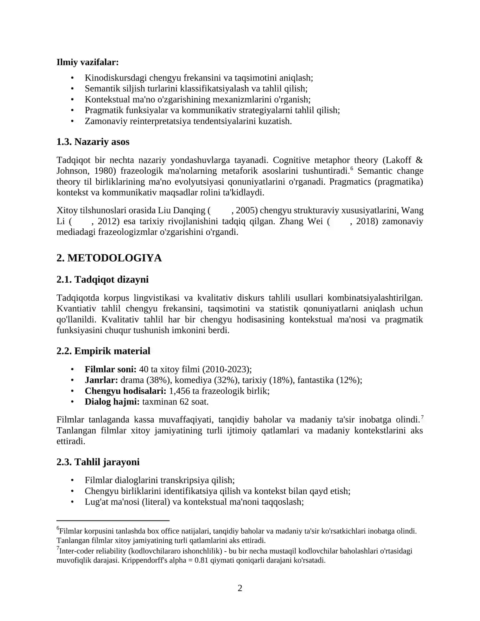 Xitoy Filmlarida Chengyu(iboralar) 2