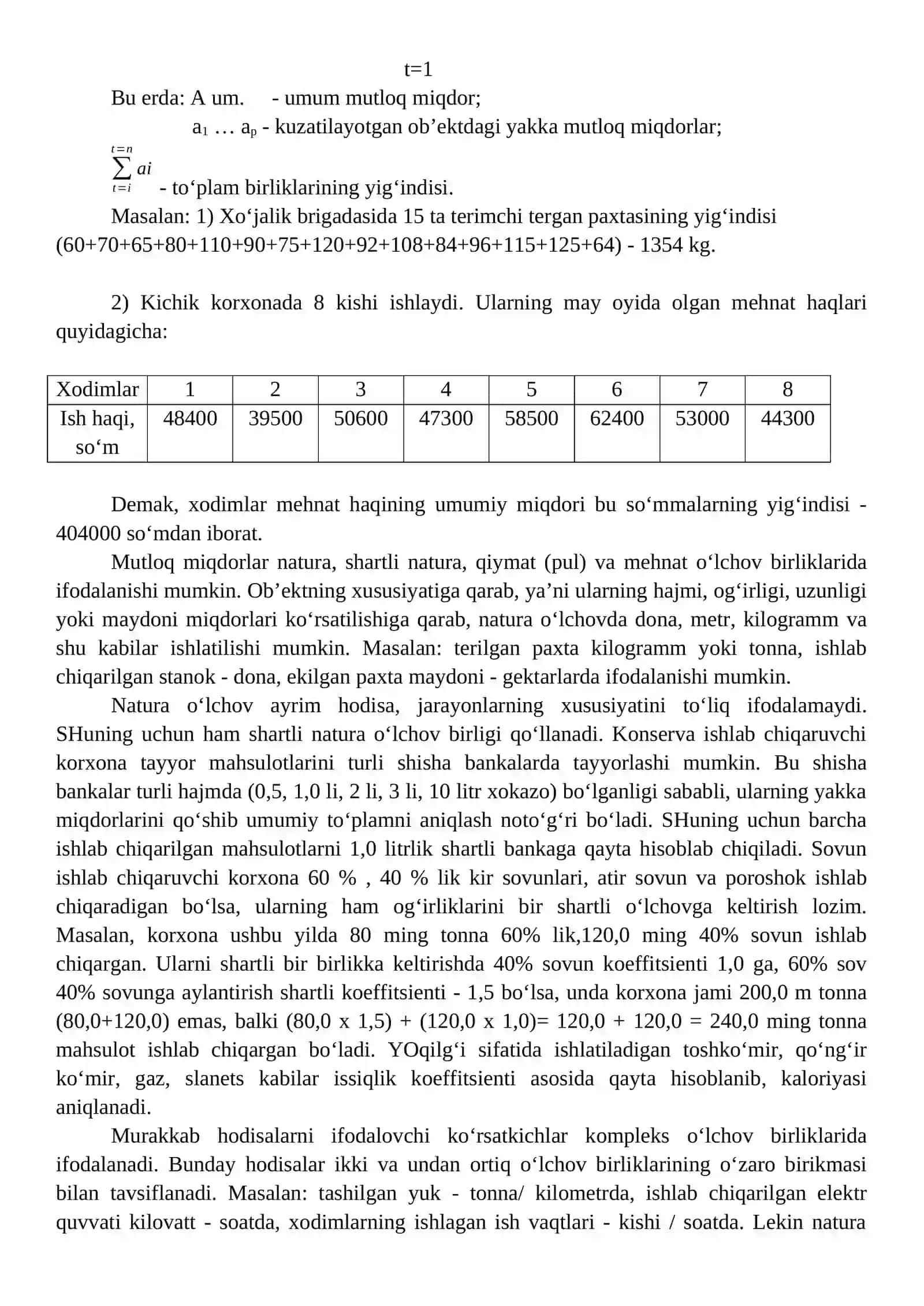 STATISTIK KO`RSATKICHLAR 2