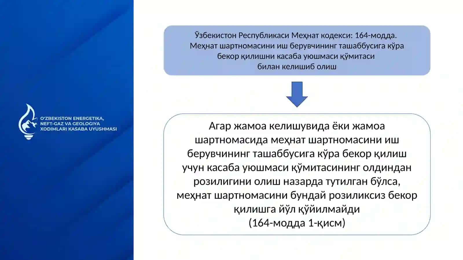 Касаба уюшма қўмитаси тақдимномаси 2
