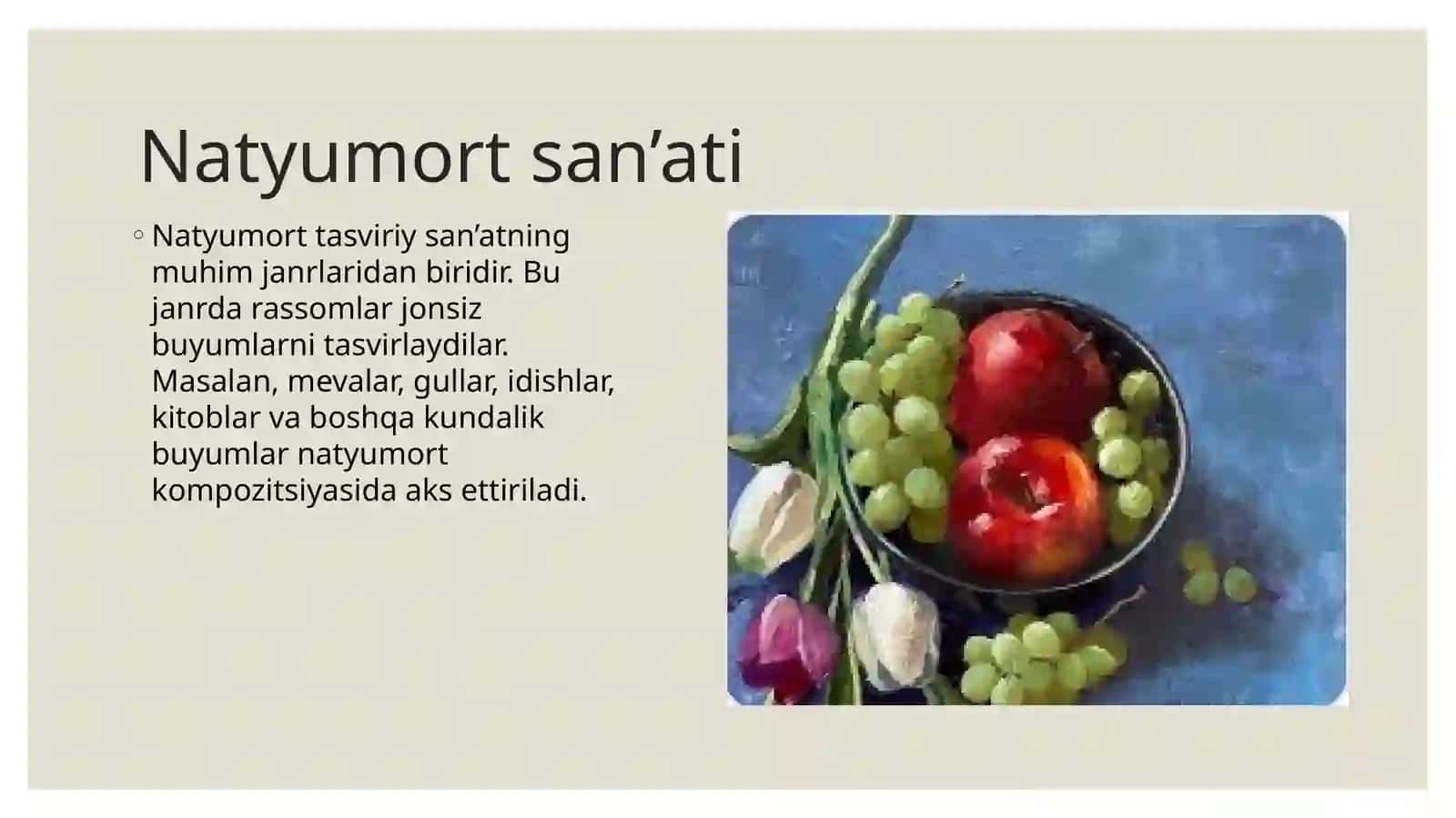 Natyumort san’ati 2