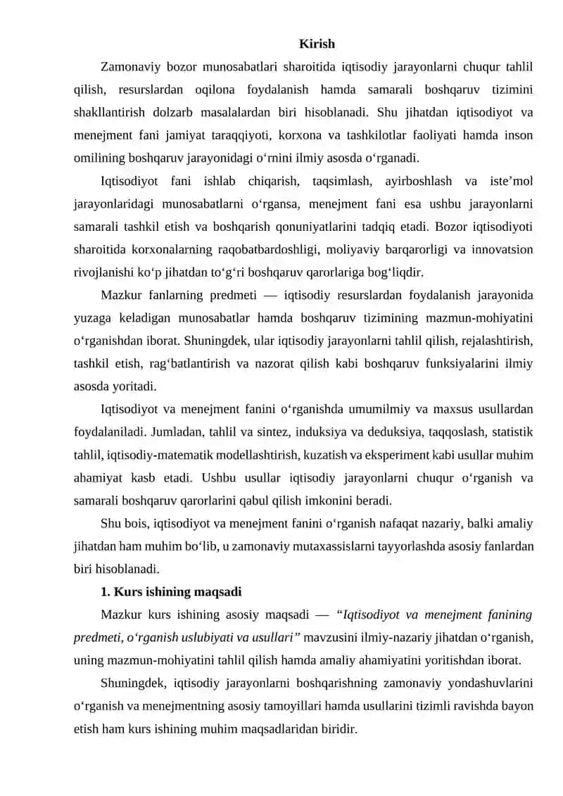 Iqtisodiyot va menejment fanlari 2