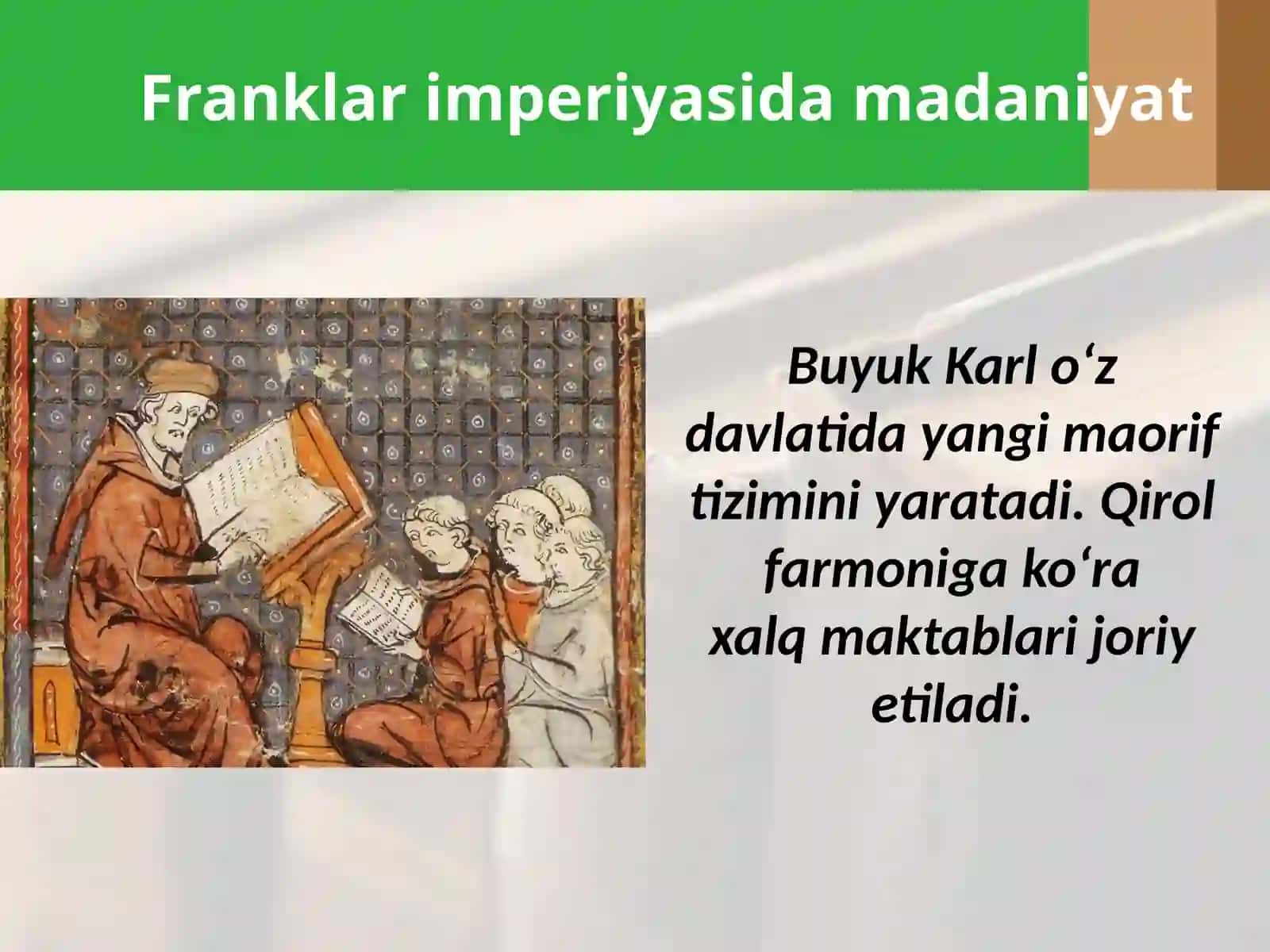 Yevropa xalqlari  madaniyati 2