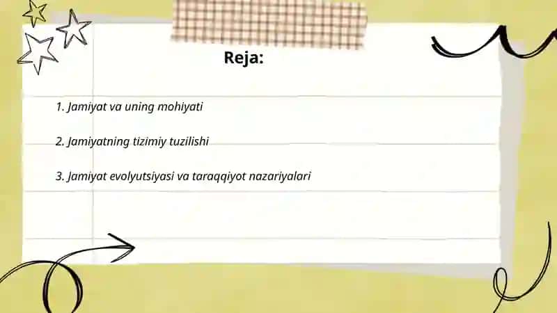 Jamiyat falsafasi 2