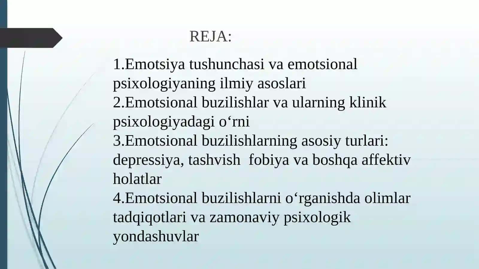 EMOTSIONAL BUZULISHLAR 2