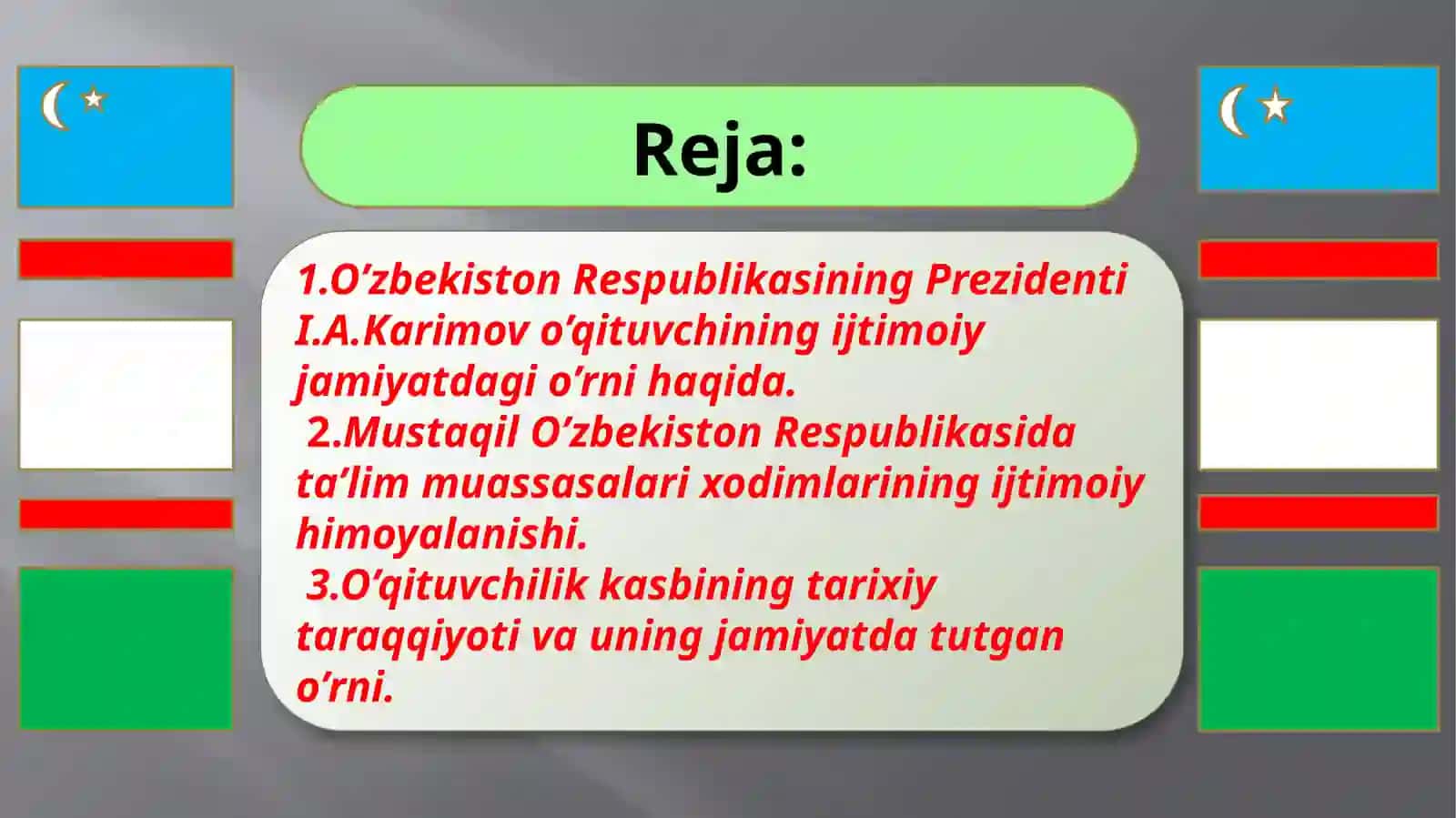 Demokratik jamiyatda o‘qituvchilik kasbi va unga qo‘yiladigan talablar 2