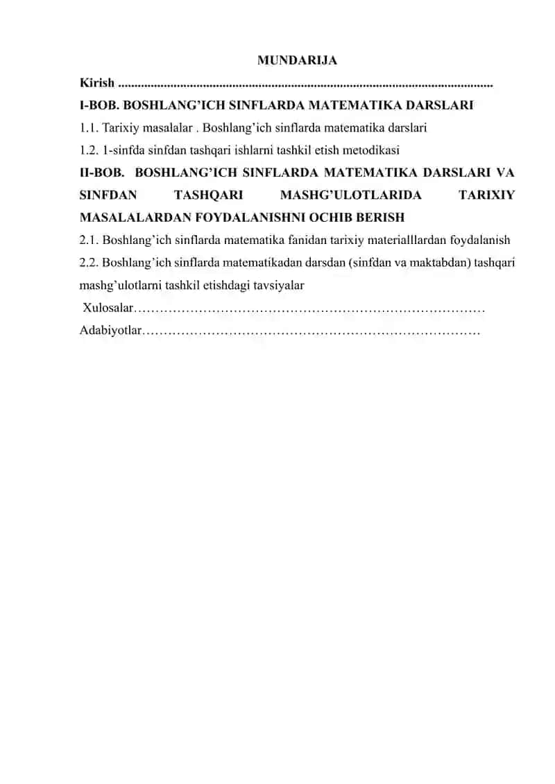 Tarixiy masalalar 2