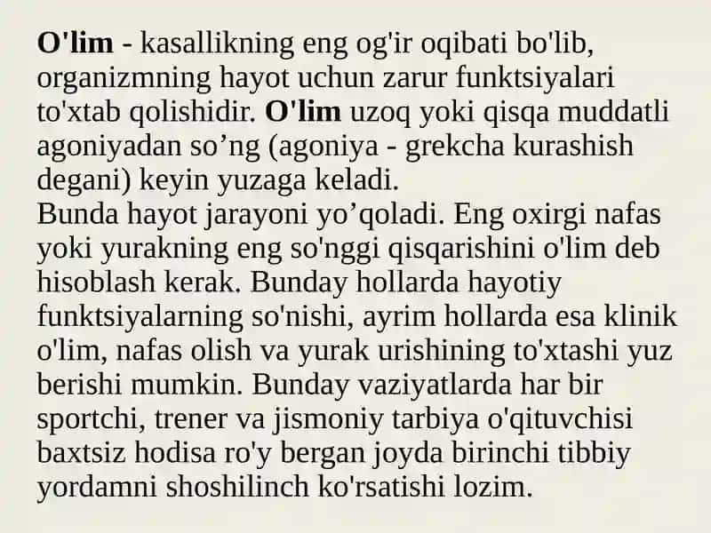 Ma’ruza №10 2