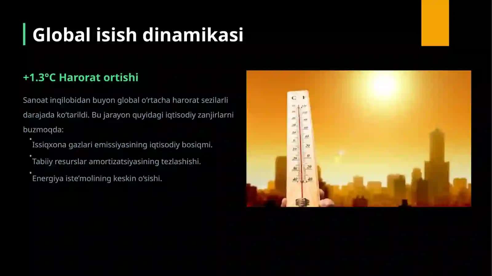 Iqlim o‘zgarishi va uning iqtisodiyotga ta’siri 2
