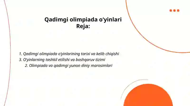 Qadimgi olimpiada oʻyinlari 2