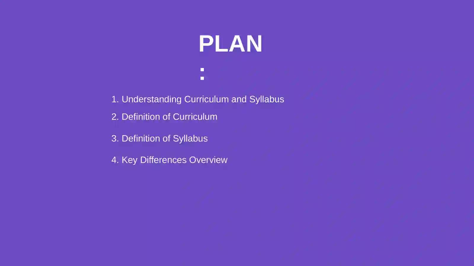 Difference between curriculum and syllabus 2