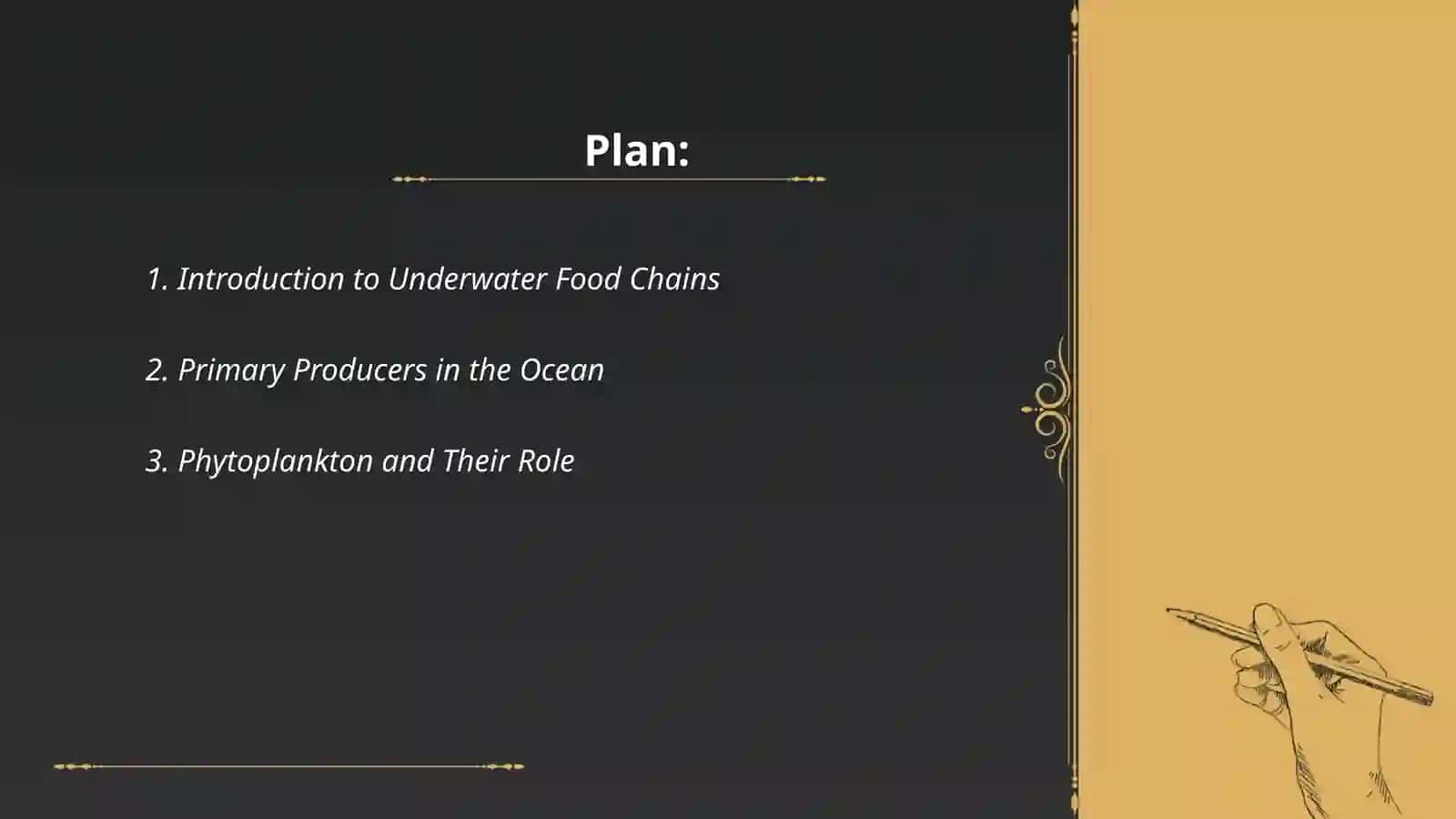 An Underwater Food Chain 2