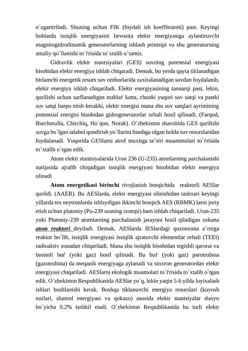 Elektroenergetika Sistemasi 2