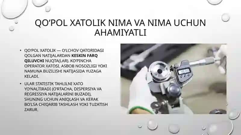 Qo'polxatoliklarning namoyon bo'lishini aniqlash 2