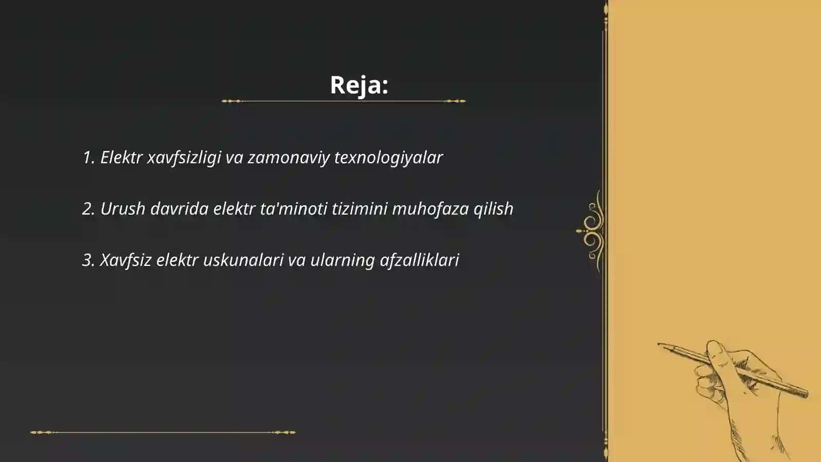Elektr xavfsizligi va zamonaviy texnologiyalar 2
