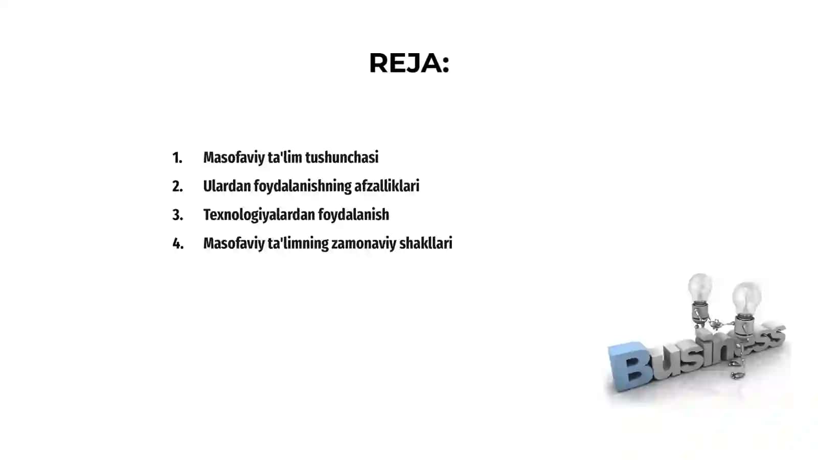 Masofaviy ta'limning afzalliklari 2