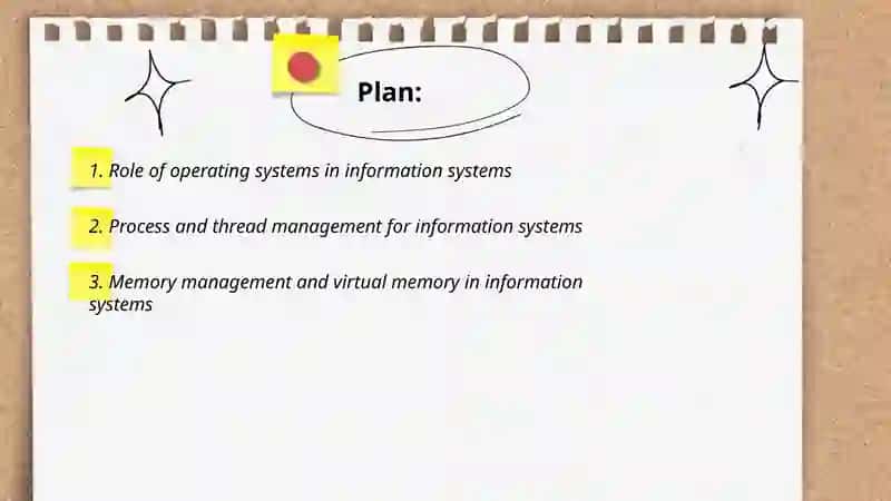 Operating systems in Information systems 2