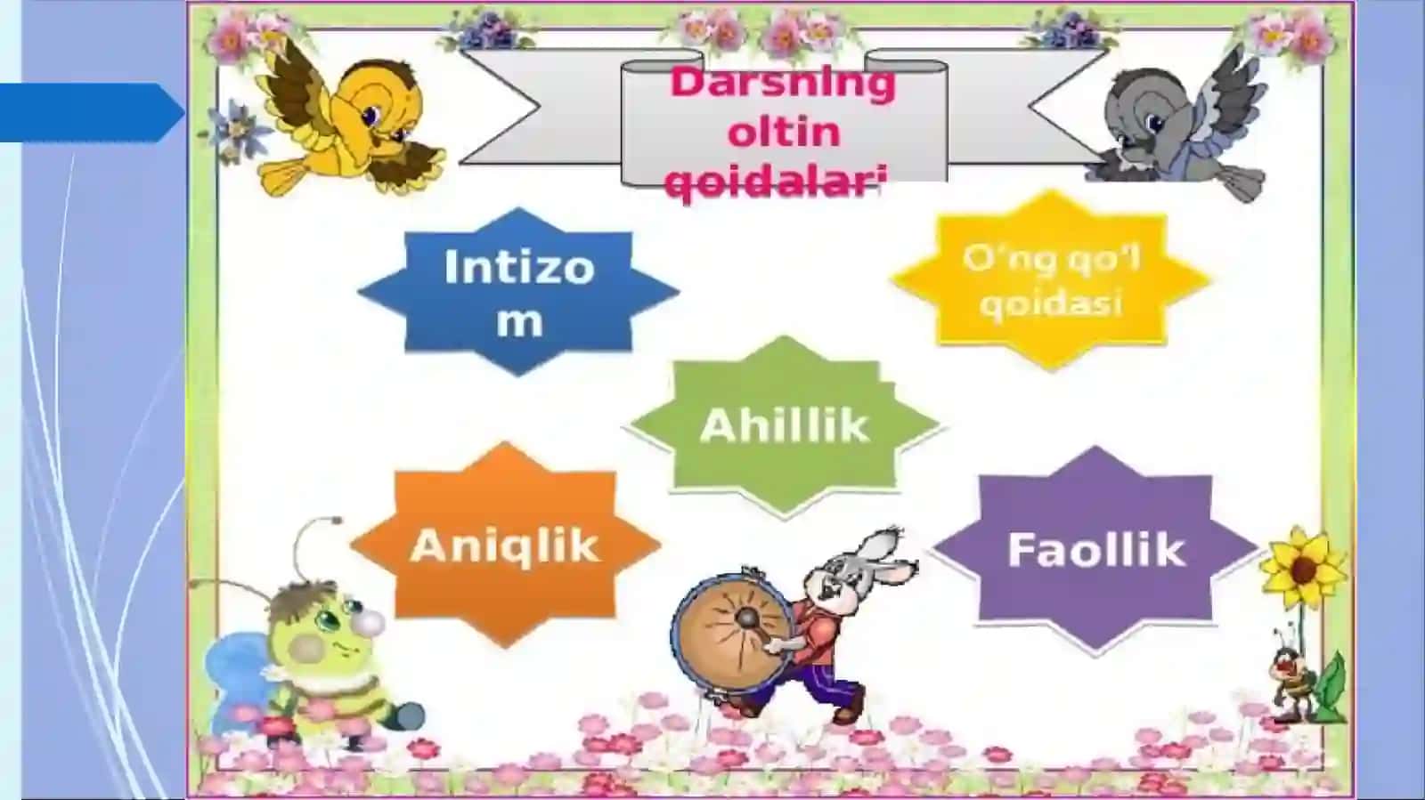 6-sinf Tabiiy fanlardan Modda tuzilishi mavzusida ochiq dars ishlanmasi 2