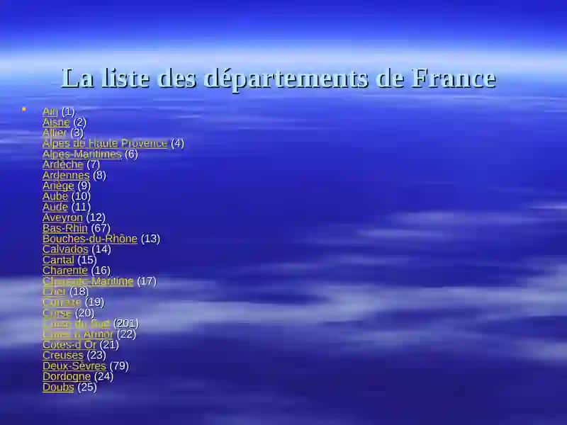 LES REGIONS DE LA FRANCE 2