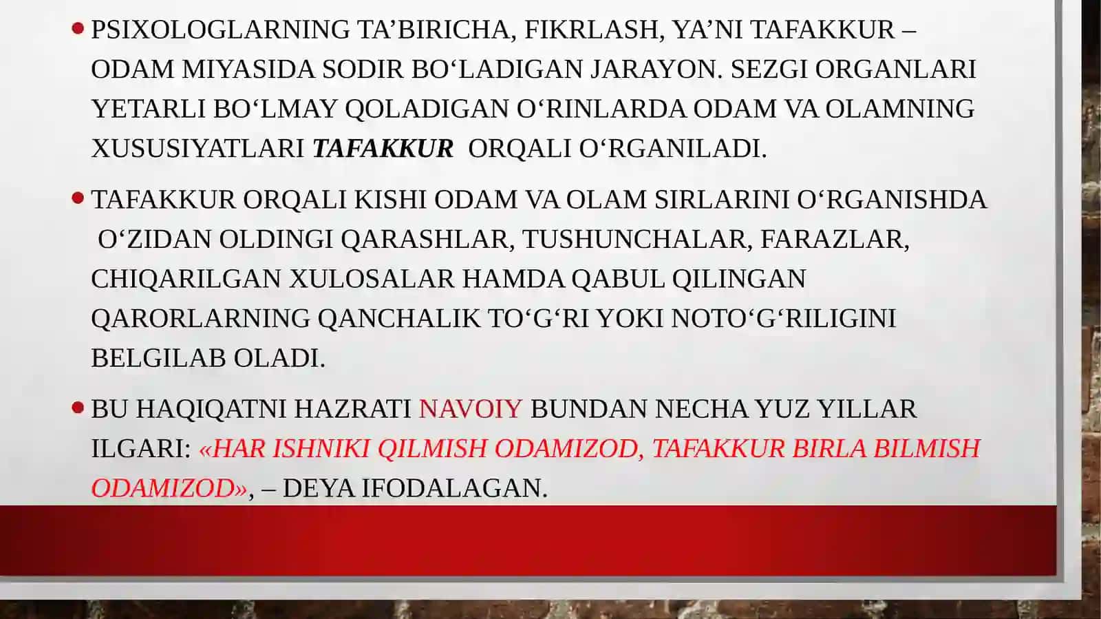 o'quvchilarni mustaqil fikrlash va bilim olishga o'rgatish 2