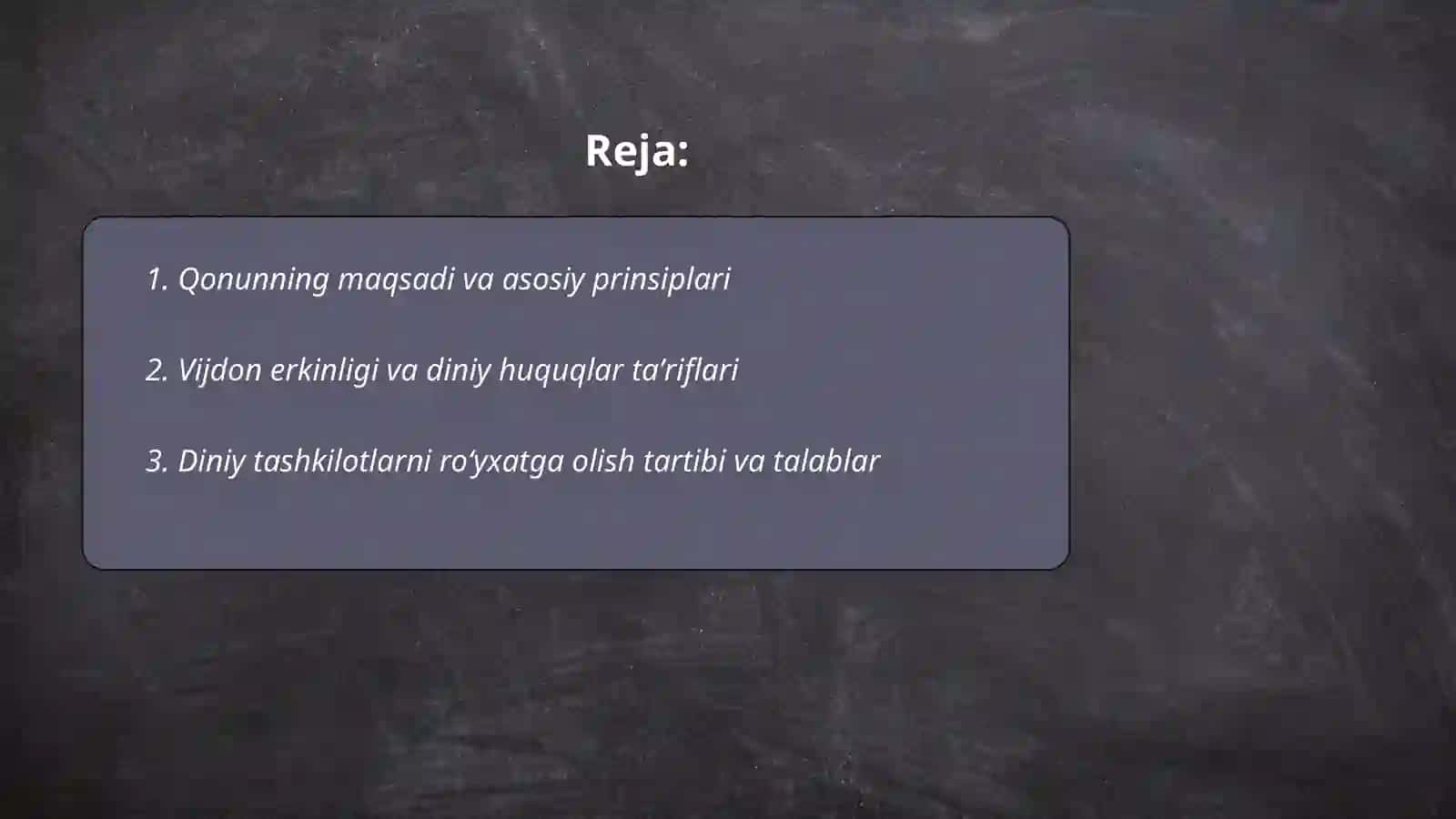 Qonunchilik palatasi 2
