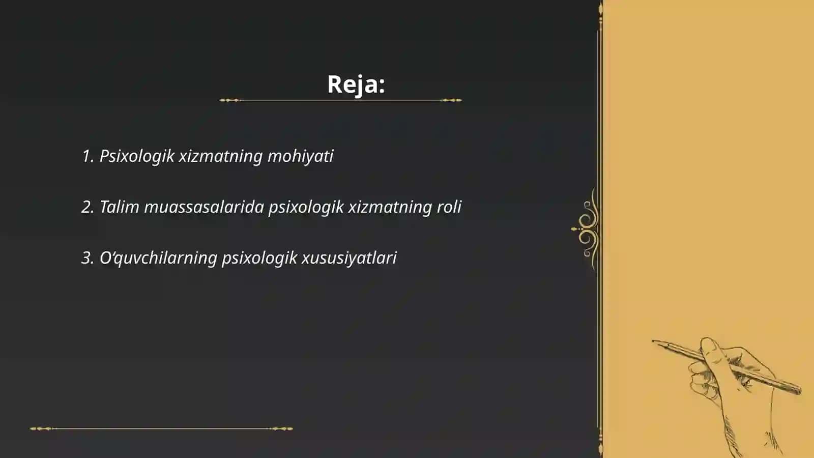 Talim muassasalarida psixalogik xizmat kursi 2
