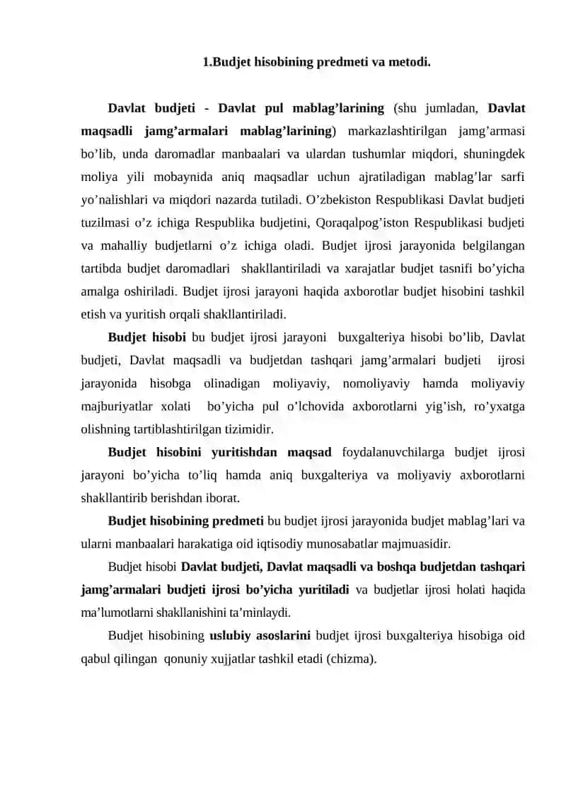 Budjet hisobi 2
