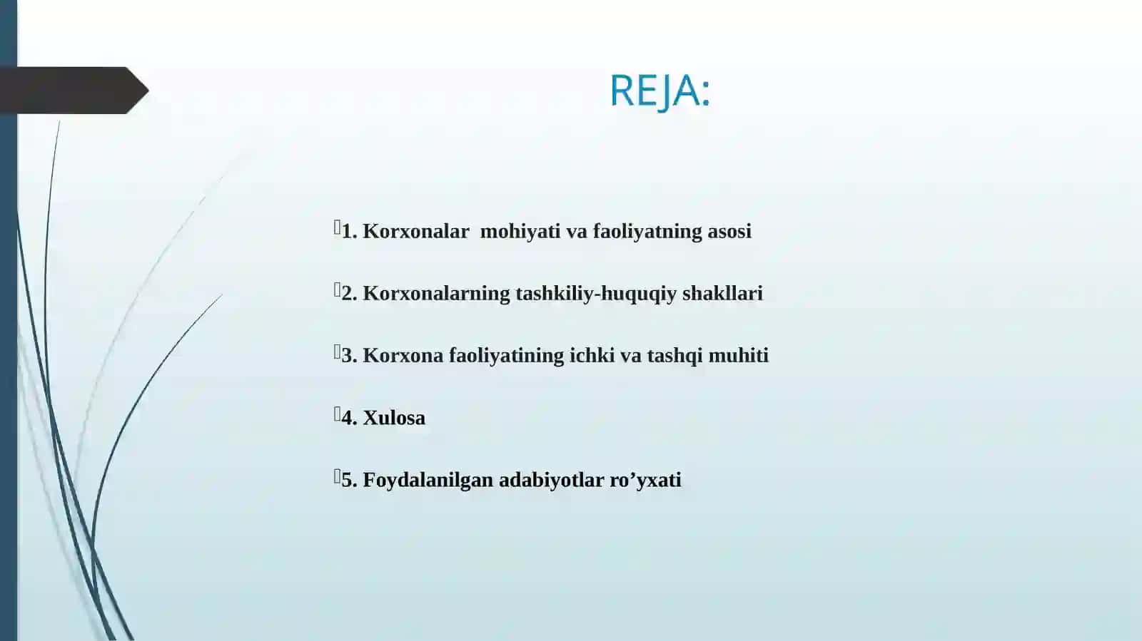 Korxonalarning tashkiliy-huquqiy shakllari 2